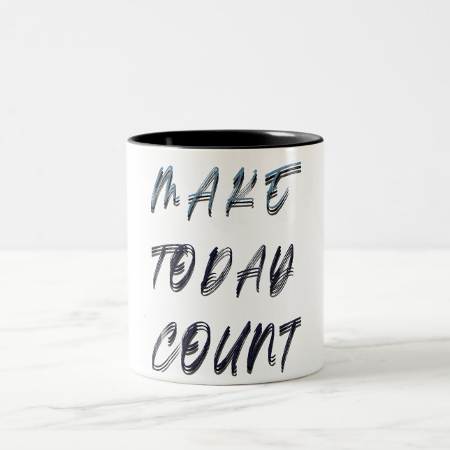 Taza Bicolor contar hoy (Centro)