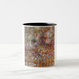 Taza Bicolor Contenencias: dos caras (de Pavel Filonov)