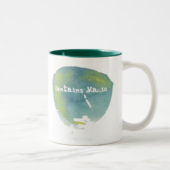 Taza Bicolor Contiene Magic Mug (Derecha)