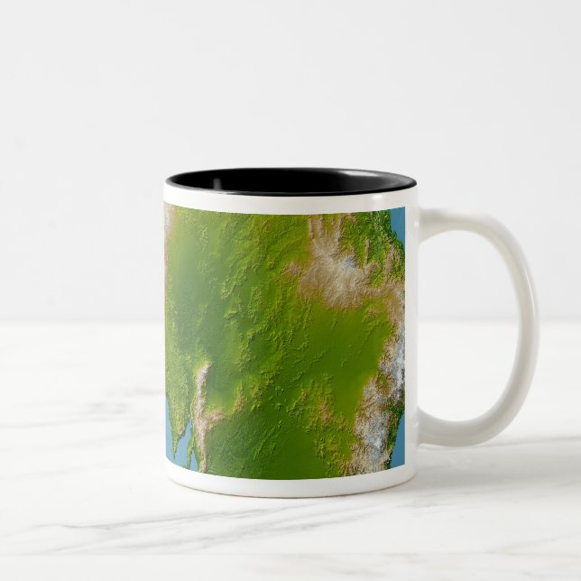 Taza Bicolor Continente de Australia (Derecha)