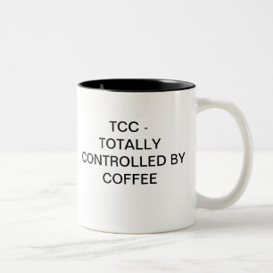 TAZA BICOLOR CONTROLADO TOTALMENTE POR EL CAFÉ