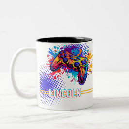 Taza Bicolor Controlador de videojuegos