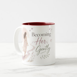 Taza Bicolor Convirtiéndose en Ella, Suavemente