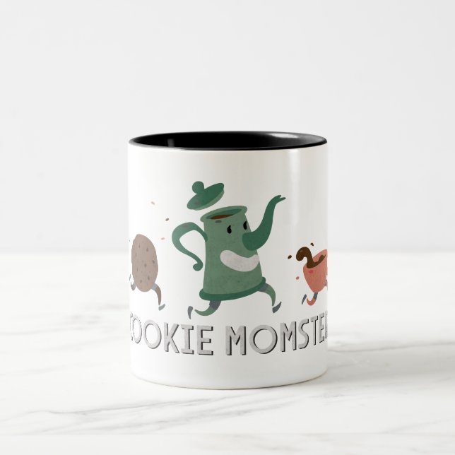 Taza Bicolor Cookie Momster (Centro)
