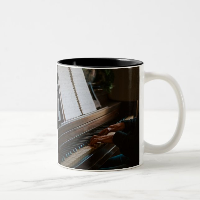 Taza Bicolor Cool Piano (Derecha)