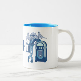 Taza Bicolor Coolthulhu (Cthulhu fresco)