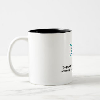 Taza Bicolor copo de nieve