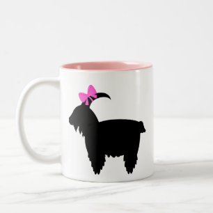 Taza Bicolor Coquette Goat