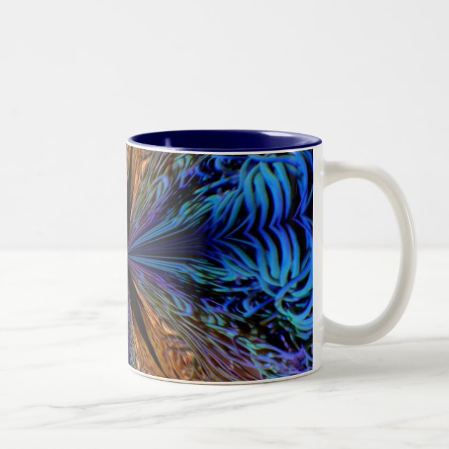 Taza Bicolor Coral Kaleidoscope Mug (Derecha)