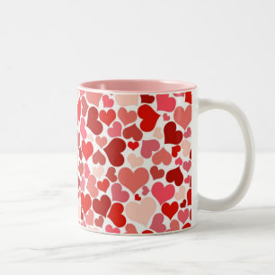 Taza Bicolor Corazones