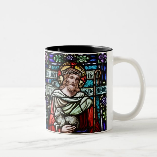Taza Bicolor Cordero de Dios Mug (Derecha)