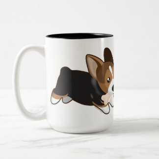 Taza Bicolor Corgi