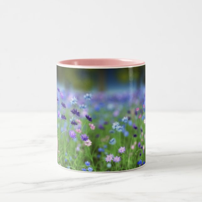 Taza Bicolor Cornflower Blue Mug (Centro)