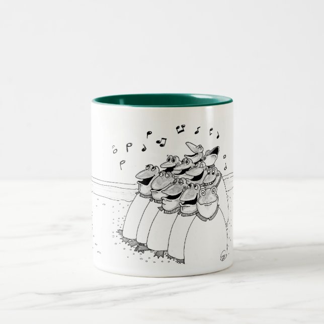 Taza Bicolor Coro de ranas (Centro)