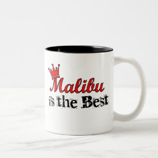 Taza Bicolor Corona Malibu