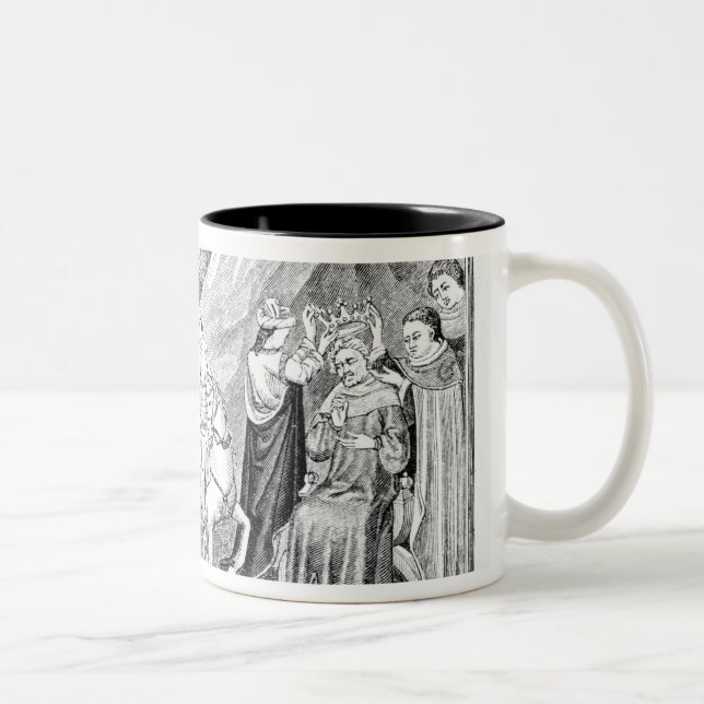 Taza Bicolor Coronación del gran Khan (Derecha)