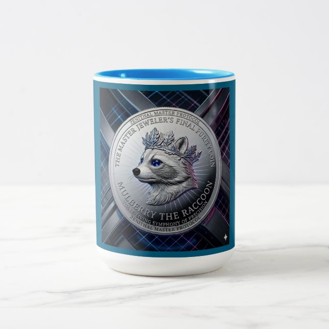 Taza Bicolor Coronada de Plata (Centro)