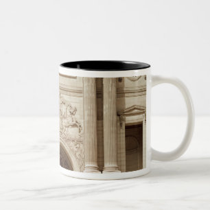 Taza Bicolor Coronas de distribución de la gloria, de la