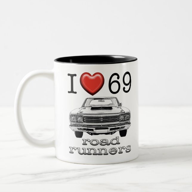 Taza Bicolor Correcaminos 1969 (Izquierda)