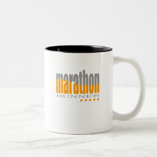 Taza Bicolor Corredor de maratón