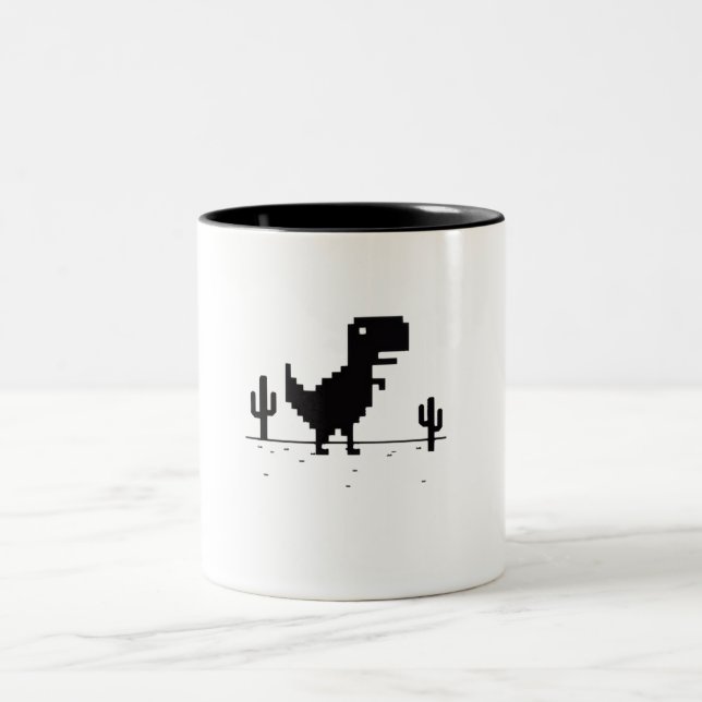 Taza Bicolor Corredor T-Rex  (Centro)