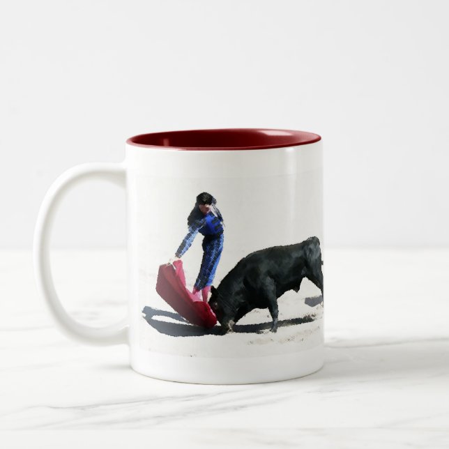 Taza Bicolor Corrida (Izquierda)