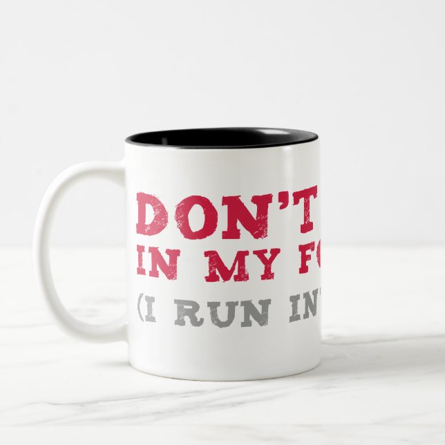 Taza Bicolor Corro En Paredes (Izquierda)