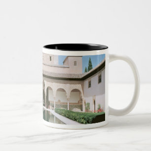 Taza Bicolor Corte de los mirtos, comenzada en 1333