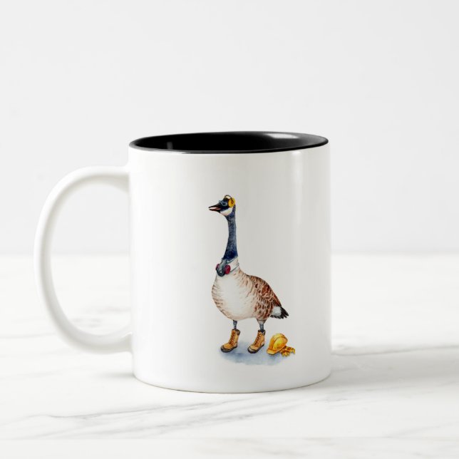 Taza Bicolor Cosa de seguridad (Izquierda)