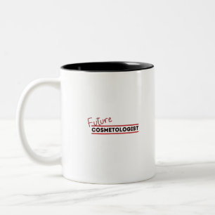 Taza Bicolor Cosmetólogo futuro