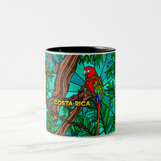 Taza Bicolor Costa Rica - Loro salvaje