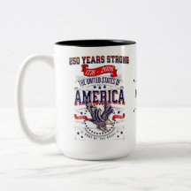 Costumbre Patriótica Americana 250 Años de Anivers