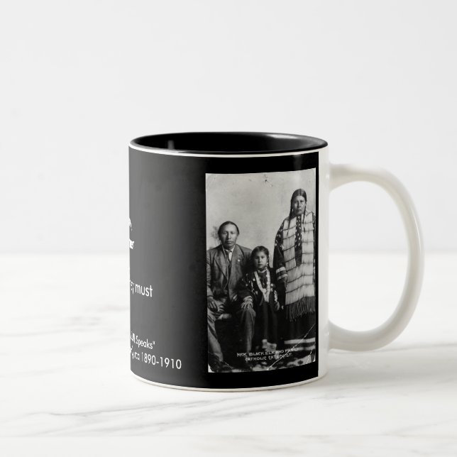 Taza Bicolor Cotización de la elícula negra 1 (Derecha)