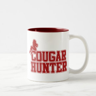 Taza Bicolor Cougar Hunter