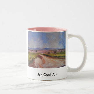 Taza Bicolor CountryRoad, arte del cocinero de Jon