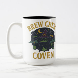 Taza Bicolor Coven Brew Crew - Halloween