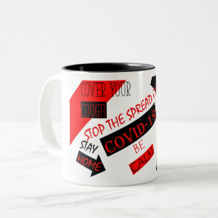 Taza Bicolor Covid-19