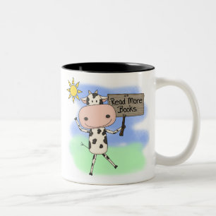 Taza Bicolor Cow Leer más libros