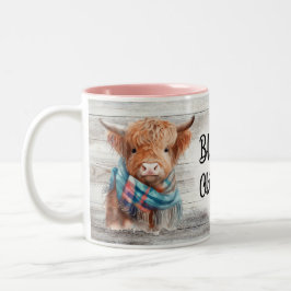 Taza Bicolor Cow Lover Mug 11oz