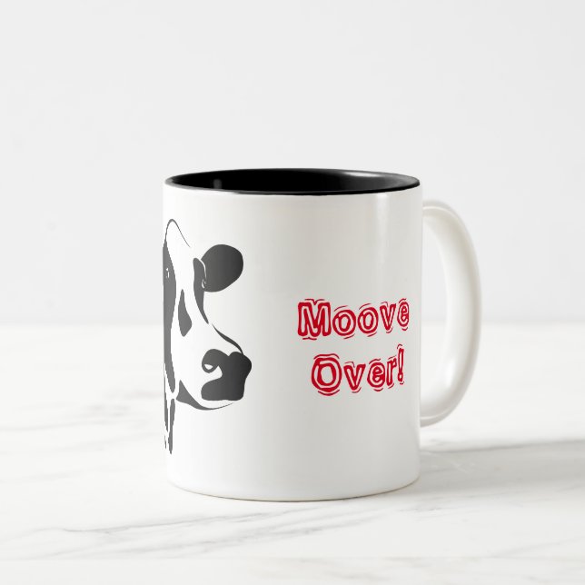 Taza Bicolor Cow Moove (Anverso derecho)