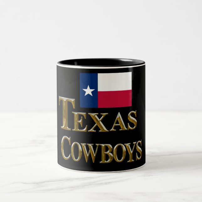 TAZA BICOLOR COWBOYS (Centro)