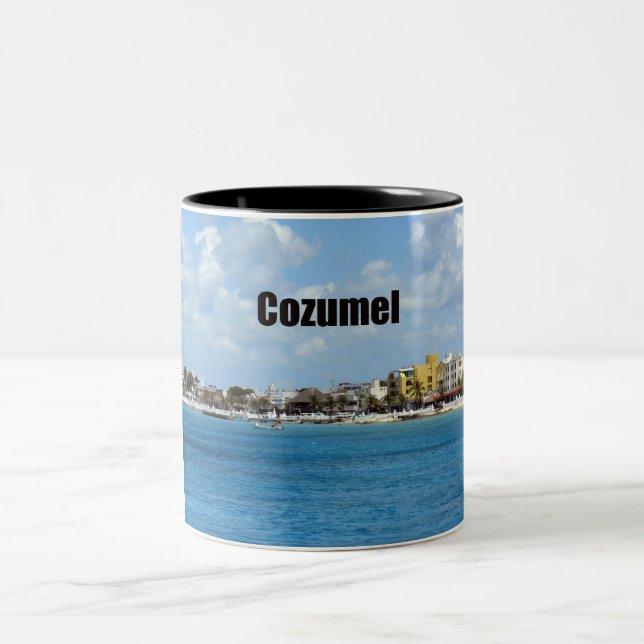 Taza Bicolor Cozumel (Centro)
