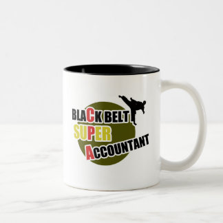 Taza Bicolor CPA: Contables de la correa negra