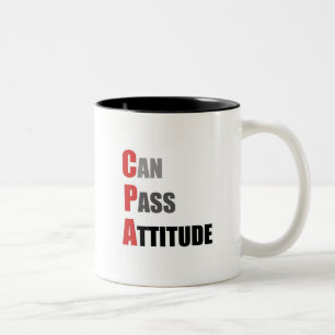 Taza Bicolor CPA: Puede pasar actitud