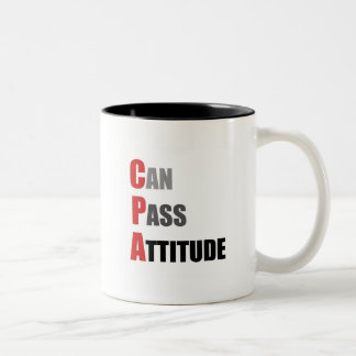Taza Bicolor CPA: Puede pasar actitud