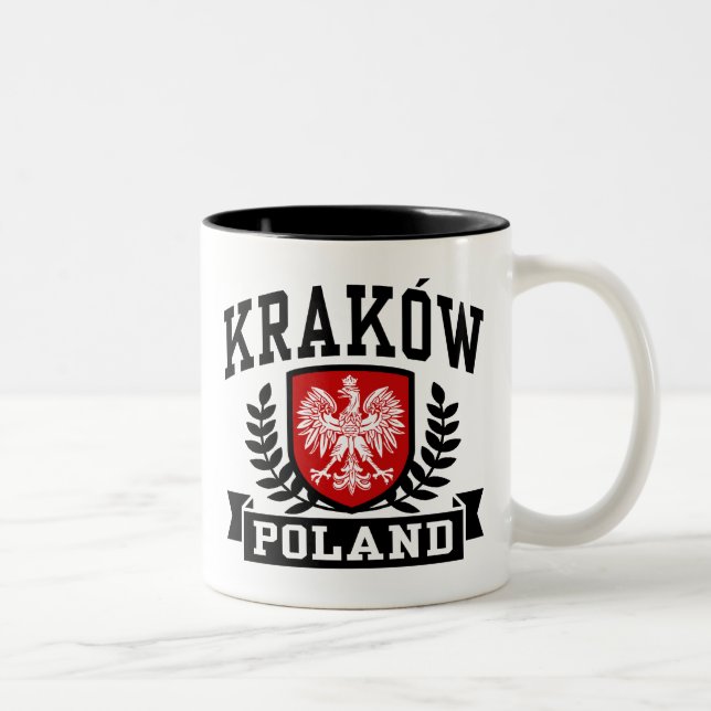 Taza Bicolor Cracovia Polonia (Derecha)