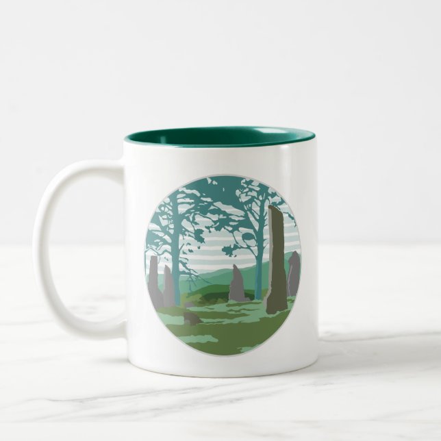 Taza Bicolor Craigh na Dun Mug (Izquierda)