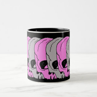 Taza Bicolor Cráneo