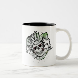 Taza Bicolor Cráneo "todo del comodín del pelotón el   del