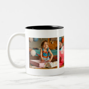 Taza Bicolor Crea tu propia foto collage de Instagram